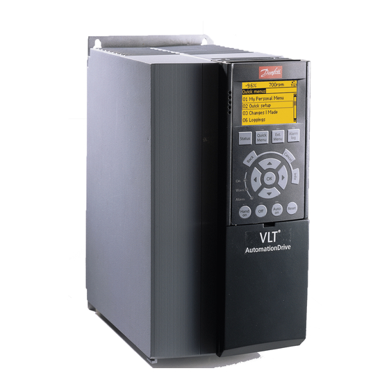 Danfoss VLT AutomationDrive FC 300 Manuel D'utilisation