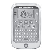 VTech P'tit Genius Pocket Manuel D'utilisation