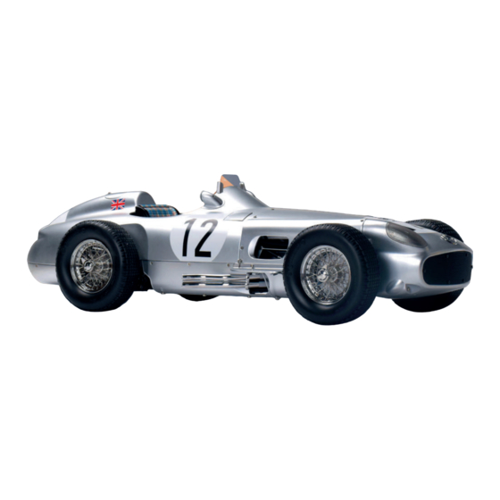 Agora Models Mercedes-Benz W196R Notice De Montage