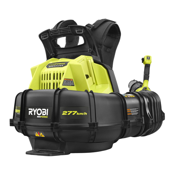 Ryobi RY36BPXB Mode D'emploi