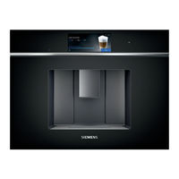 Siemens IQ700 CT7 Série Manuel D'utilisation