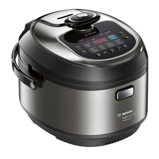 Bosch AutoCook MUC6 Série Mode D'emploi