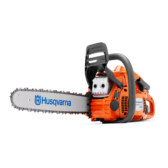 Husqvarna 445 II Manuel D'utilisation