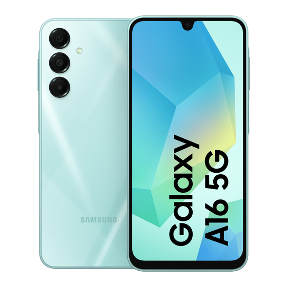 Samsung Galaxy A16 Guide D'utilisation