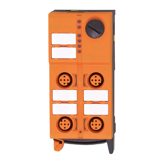 IFM Electronic AS-interface AC5295 Notice De Montage