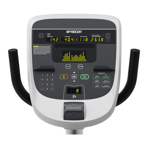 Precor P30 Guide D'installation