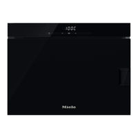 Miele DG 6001 Mode D'emploi Et Instructions De Montage