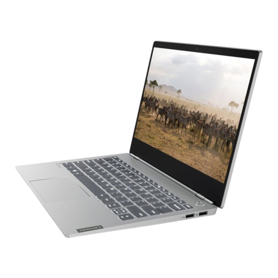 Lenovo ThinkBook 13s-IWL Guide De Configuration