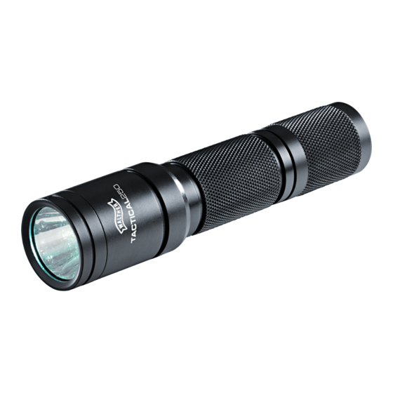 Walther TACTICALPRO Mode D'emploi
