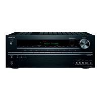 Onkyo TX-NR525 Manuel D'instructions