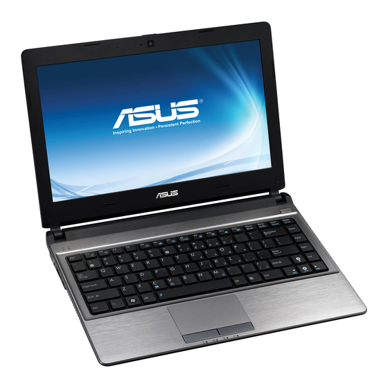 Asus U32U Mode D'emploi