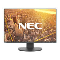 NEC MultiSync EA241WU-BK Manuel De L'utilisateur