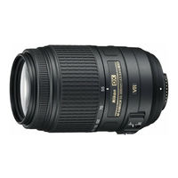 Nikon AF-SDXNIKKOR55-300mmf/4.5-5.6GEDVR Manuel D'utilisation
