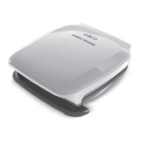 George Foreman GR260P Guide D'utilisation Et D'entretien