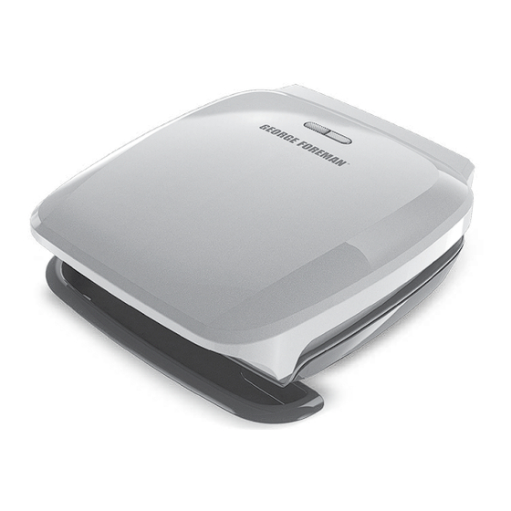 George Foreman GR260P Guide D'utilisation Et D'entretien