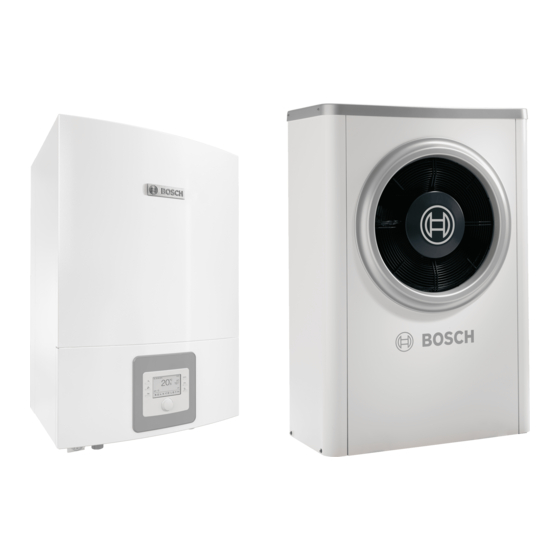 Bosch Compress 6000 AW Serie Notice D'utilisation