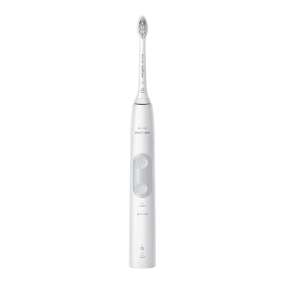 Philips Sonicare ProtectiveClean 5100 Serie Mode D'emploi
