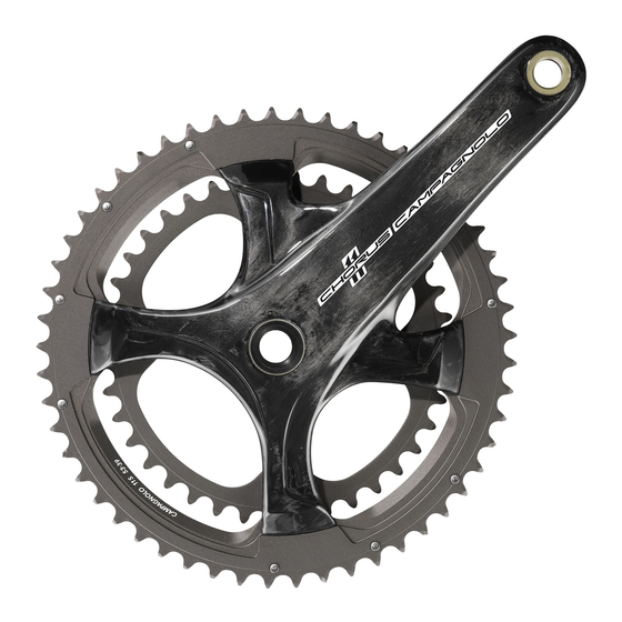 CAMPAGNOLO SPEED 11 Mode D'emploi