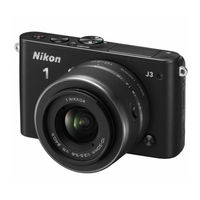 Nikon 1 J3 Manuel D'utilisation