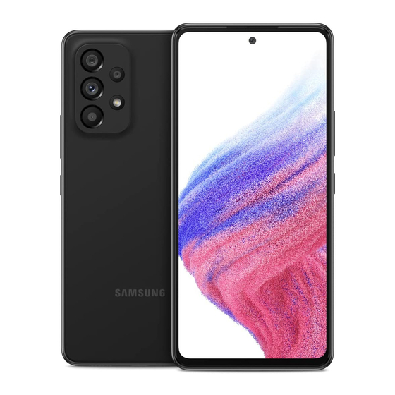 Samsung Galaxy A53 Mode D'emploi