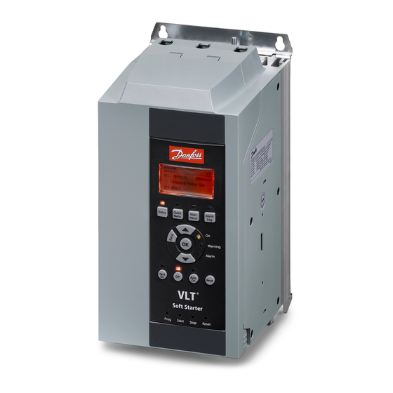 Danfoss VLT Soft Starter MCD 500 Manuel D'utilisation