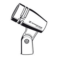 Sennheiser e604 Notice D'emploi