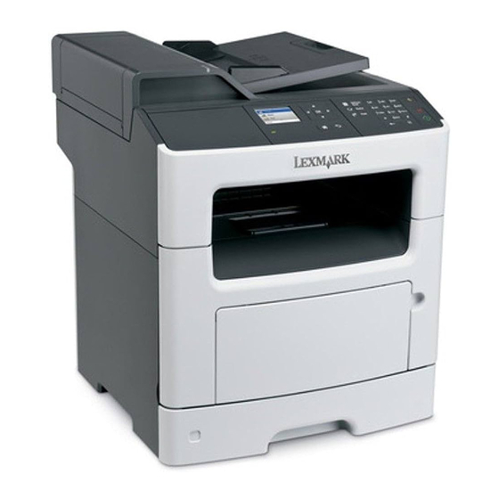 Lexmark MC310 Référence Rapide