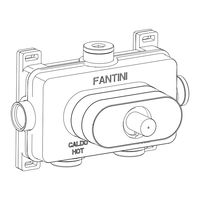 Fantini Rubinetti PARTI INCASSO D400A Instructions De Montage