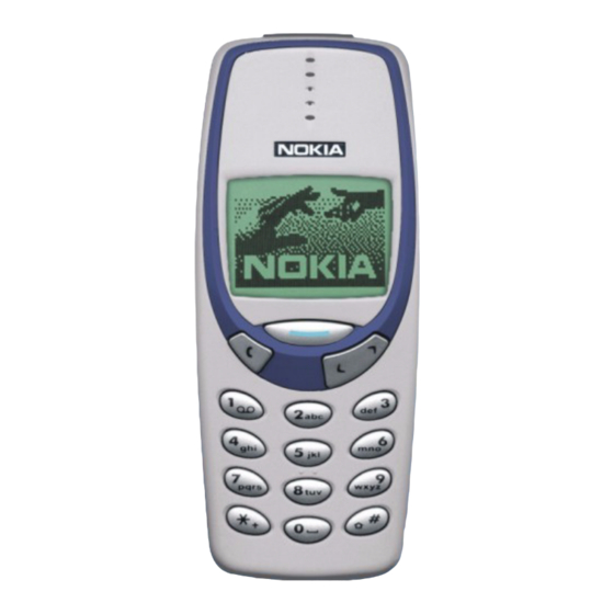 Nokia 3330 Manuel D'utilisation