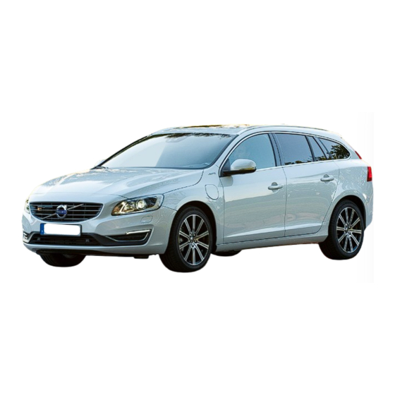 Volvo V 60 2016 Manuel De Conduite Et D'entretien