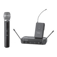 Shure PGX Wireless Mode D'emploi