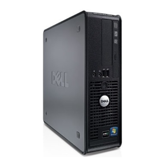 Dell OptiPlex 580 Informations Sur L'installation Et Les Fonctionnalités