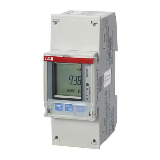 ABB B21 Manuel D'installation