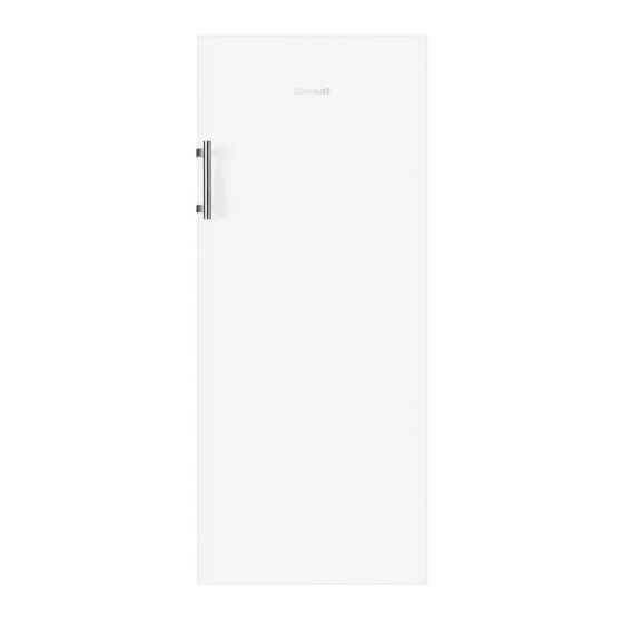 Brandt BFU5456SW Guide D'installation Et D'utilisation