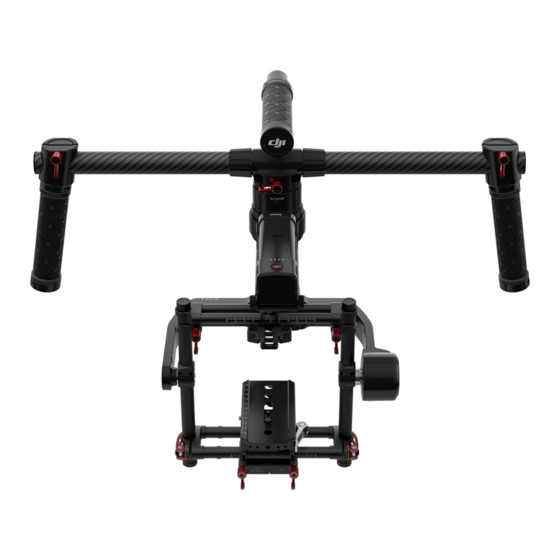 dji Ronin-Mx Manuel De L'utilisateur