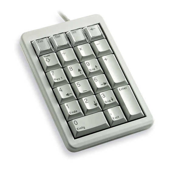 Cherry G84-4700 Mode D'emploi