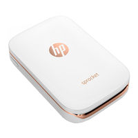 HP Sprocket Manuel D'utilisation