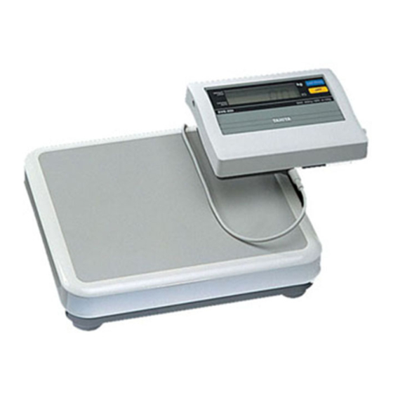 Tanita BWB-800MA Manuel D'utilisation