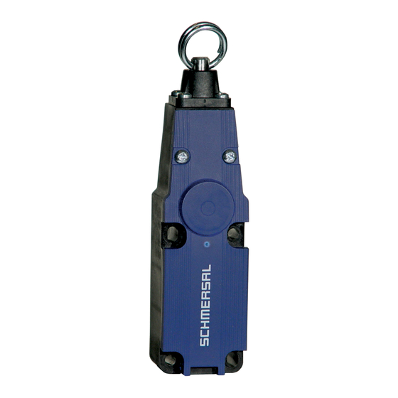 schmersal TQ 700 Mode D'emploi
