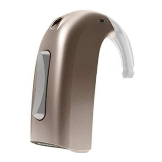 oticon GET BTE Mode D'emploi