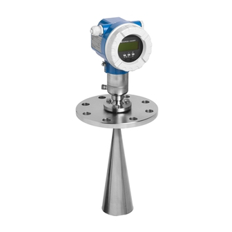 Endress+Hauser Micropilot M FMR250 Manuel De Mise En Service