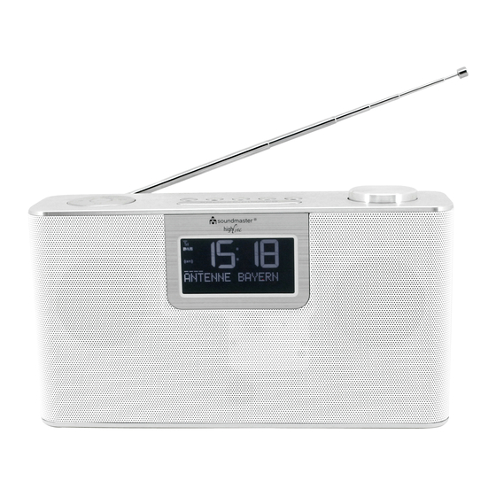SOUNDMASTER DAB700 Mode D'emploi