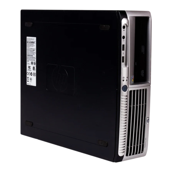 HP Compaq dc7600 Avant De Commencer