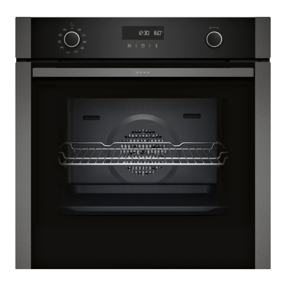 NEFF B2ACH7A7F Serie Manuel D'utilisation Et Notice D'installation