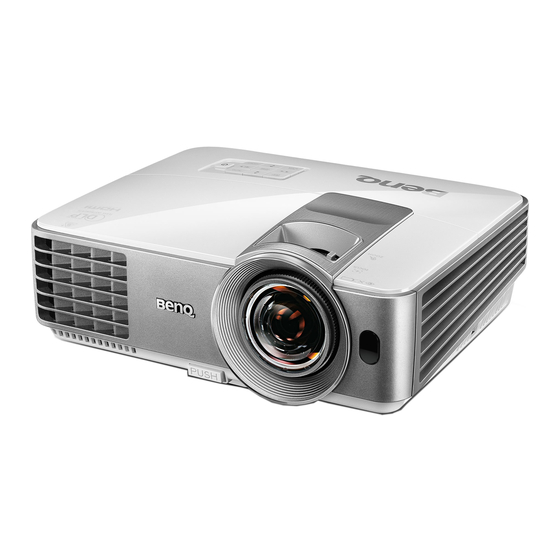 BenQ MS630ST Manuel D'utilisation