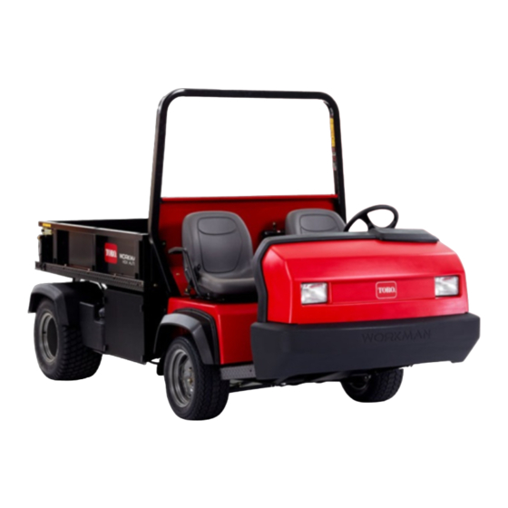 Toro Workman HD Manuel De L'utilisateur