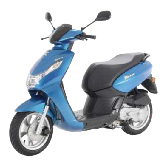 PEUGEOT SCOOTERS Kisbee Mode D'emploi