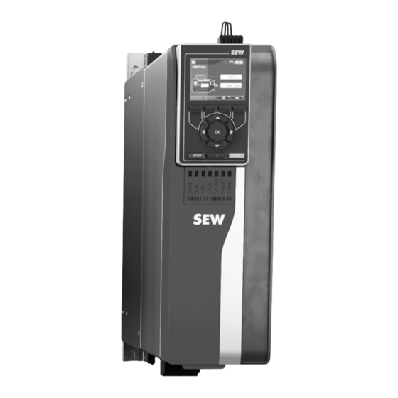 Sew Eurodrive MOVITRAC advanced Notice D'exploitation