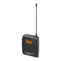 Sennheiser SK 300 Notice D'emploi