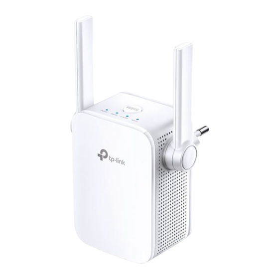 TP-Link RE305 Guide D'installation Rapide